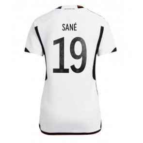 Tyskland Leroy Sane #19 Hemmatröja Kvinnor VM 2022 Kortärmad